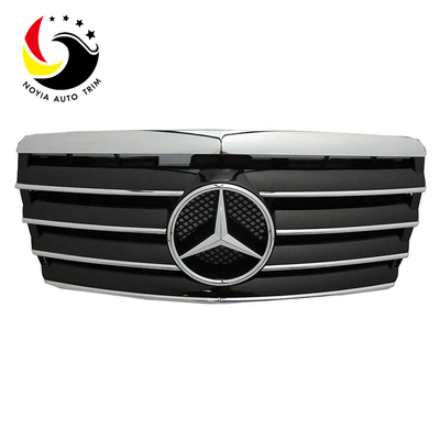 Benz E Class W124 AMG Style 94-95 Chrome Black 3-Fin Front Grille