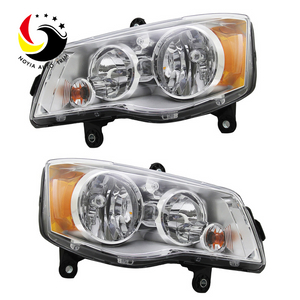 FOR 08-16 Chrysler Town&Country 11-19 Dodge Grand Caravan Headlights Headlamps