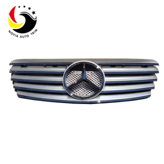 Benz CLK Class W208 Sport Style 98-02 Silver Front Grille
