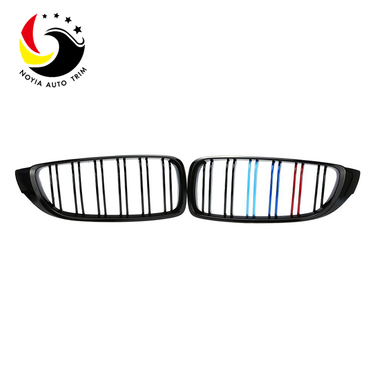 Bmw 4 Series F32/F33/F36/F80/F82/F83 14-IN 2-Slat Glossy M Colour Front Grille