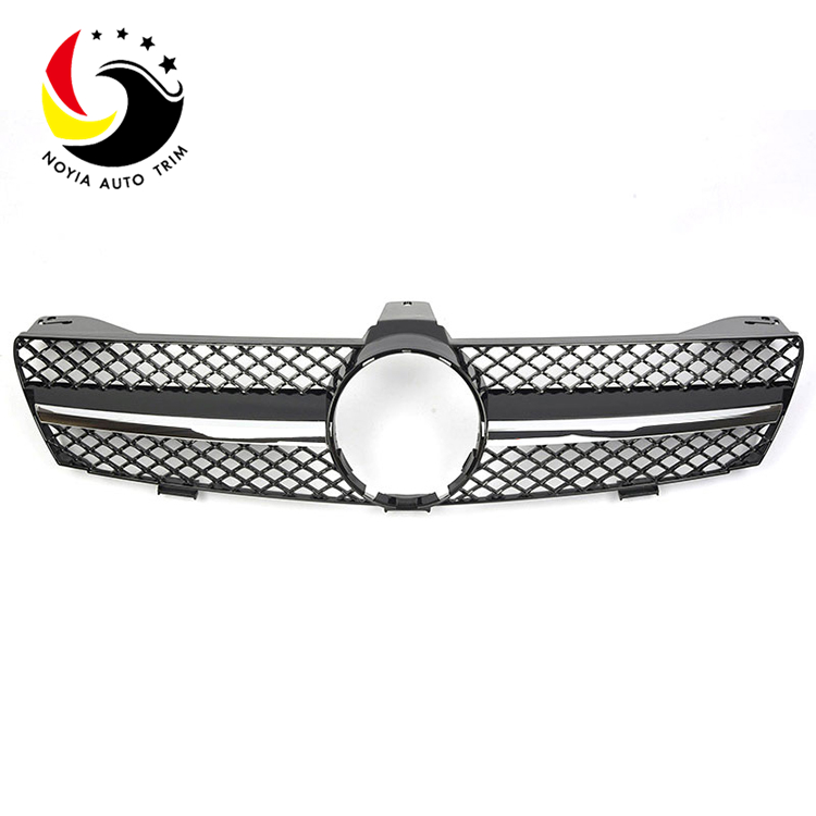 Benz CLS Class W219 AMG Style 04-07 Chrome Black 1-Fin Front Grille