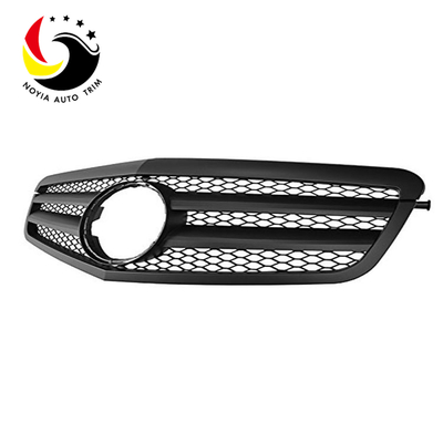 Benz E Class W212 AMG Style 09-10 Matte Black 2-Fin Front Grille