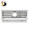 Benz G Class W463 AMG Style 13-IN Chrome Silver 3-Fin Front Grille