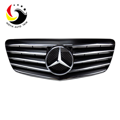 Benz E Class W211 Sport Style 07-09 Chrome Black Front Grille