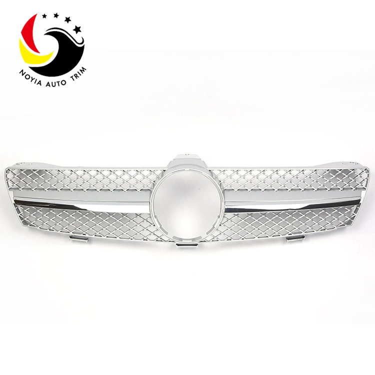 Benz CLS Class W219 AMG Style 04-07 Silver 1-Fin Front Grille
